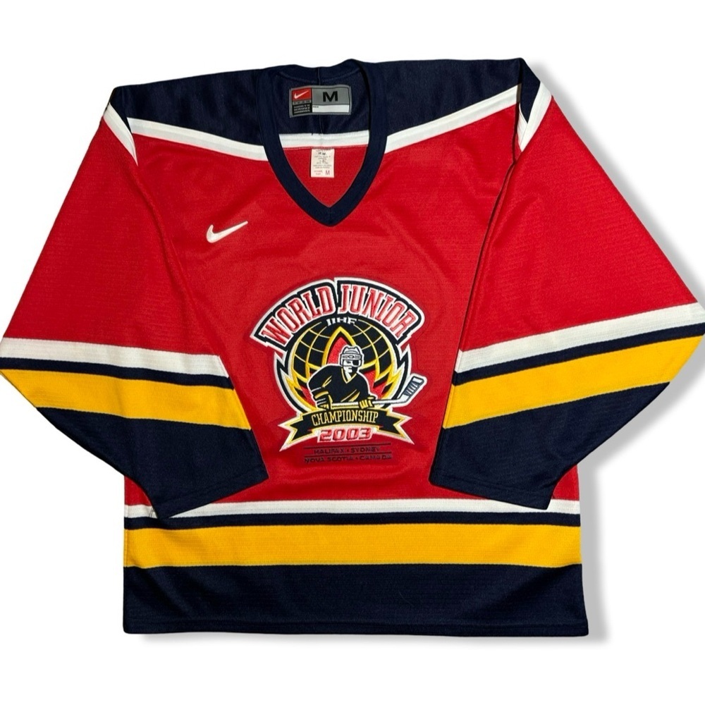 Nike 2003 World Juniors Team Canada Hockey Jersey